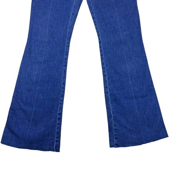 Sonia Rykiel Womens Bootcut Jeans Sz 40 / 31x32 High Rise Button Closure Luxury - Picture 14 of 16